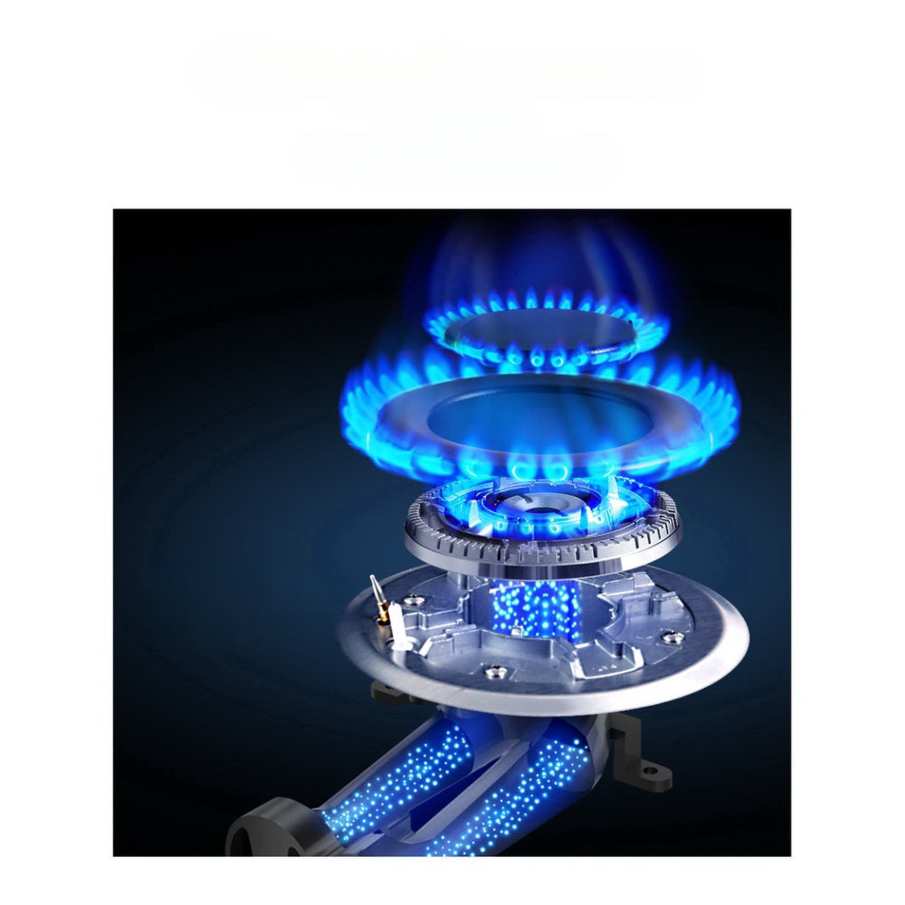 60cm Gas Cooktop Stainless Steel 4 Burners Kitchen Stove Cook Top NG LPG