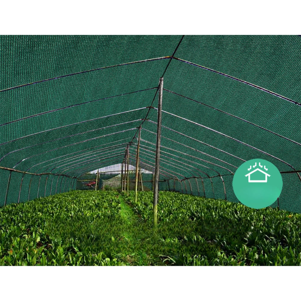 UV Sun Shadecloth Sail Roll MeshUV Green - 1.83x50m