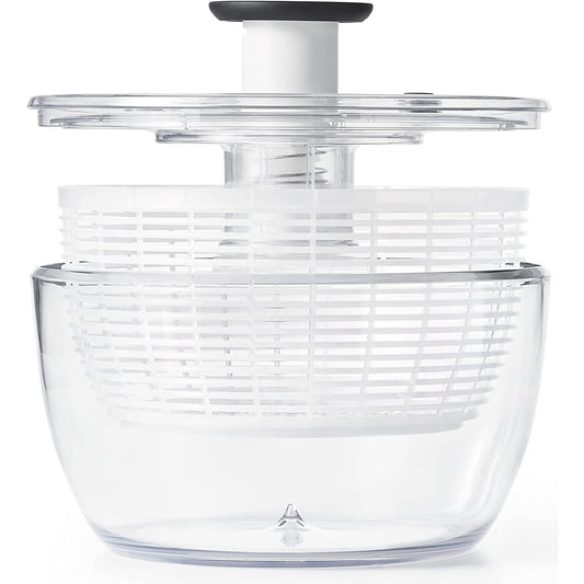 Salad Spinner Large Capacity 6 Litre - Clear