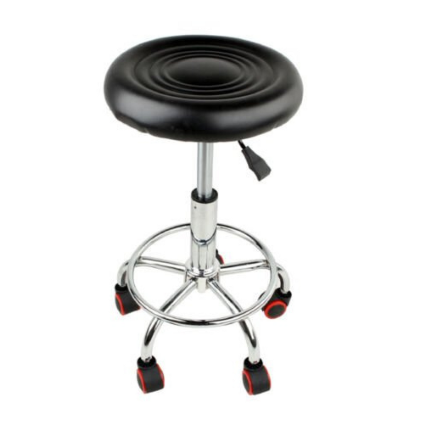 Adjustable PU Leather Salon Stool Hairdressing Barber Chair Swivel