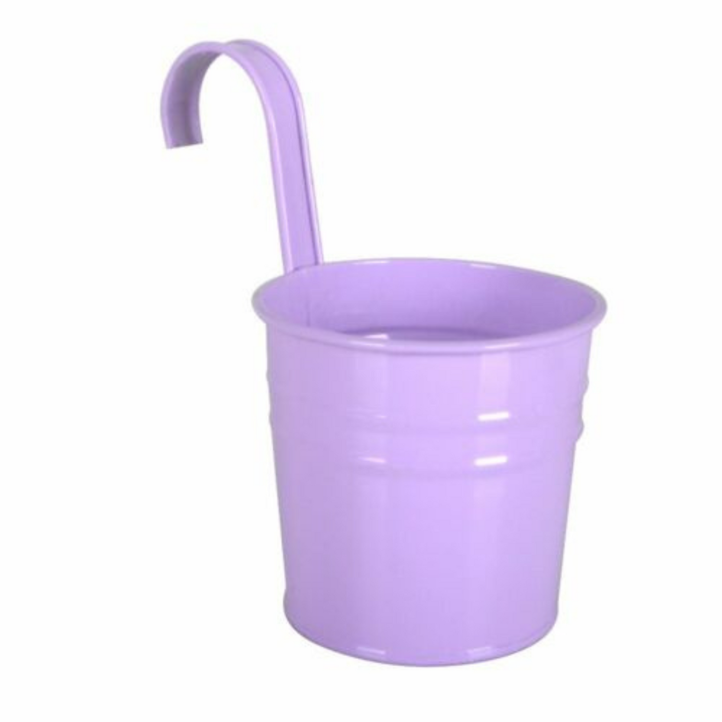 10 Colour Flower Pot Hanging Planters Metal Hooks Iron Balcony Garden Planters