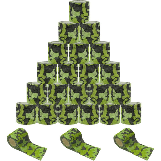 Breathable Elastic Self Adhesive All Sports Athletic Tape - Camouflage