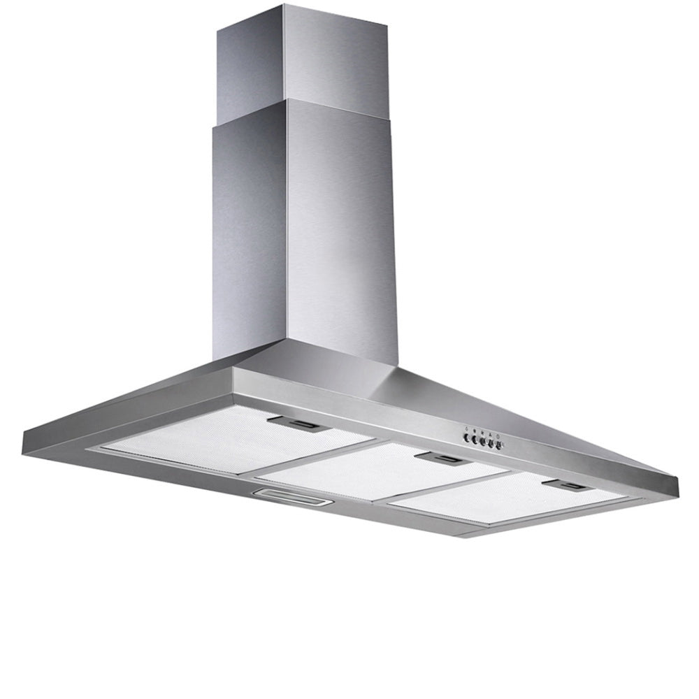 Range Hood 90cm 900mm Kitchen Canopy Stainless Steel Rangehood Wall Mount