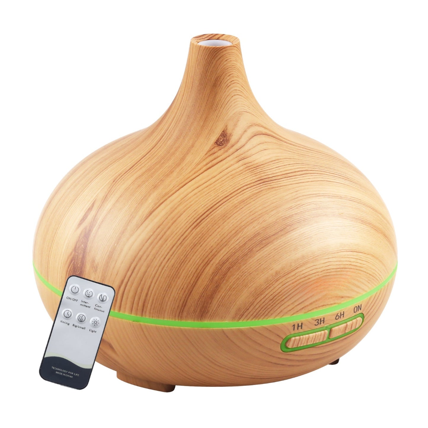 300ml 4 in 1 Aroma Diffuser - Light Wood