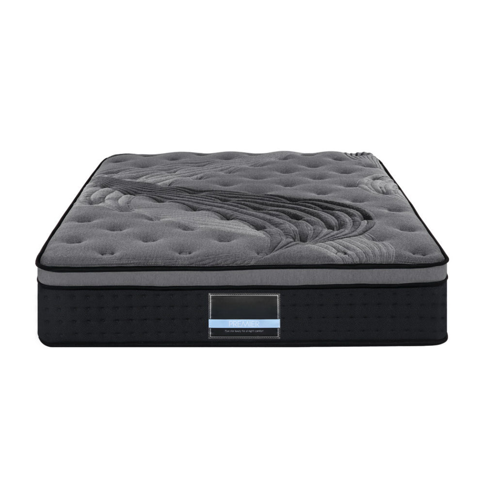 Bedding Euro Top Pocket Spring Mattress Thick - Single/Double/Queen/King/King Single