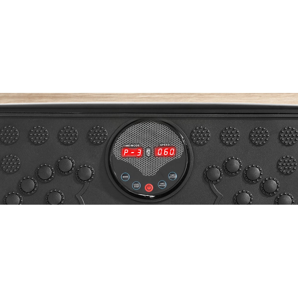 Vibration Machine Platform Plate Exercise Fit Gym Home - Red