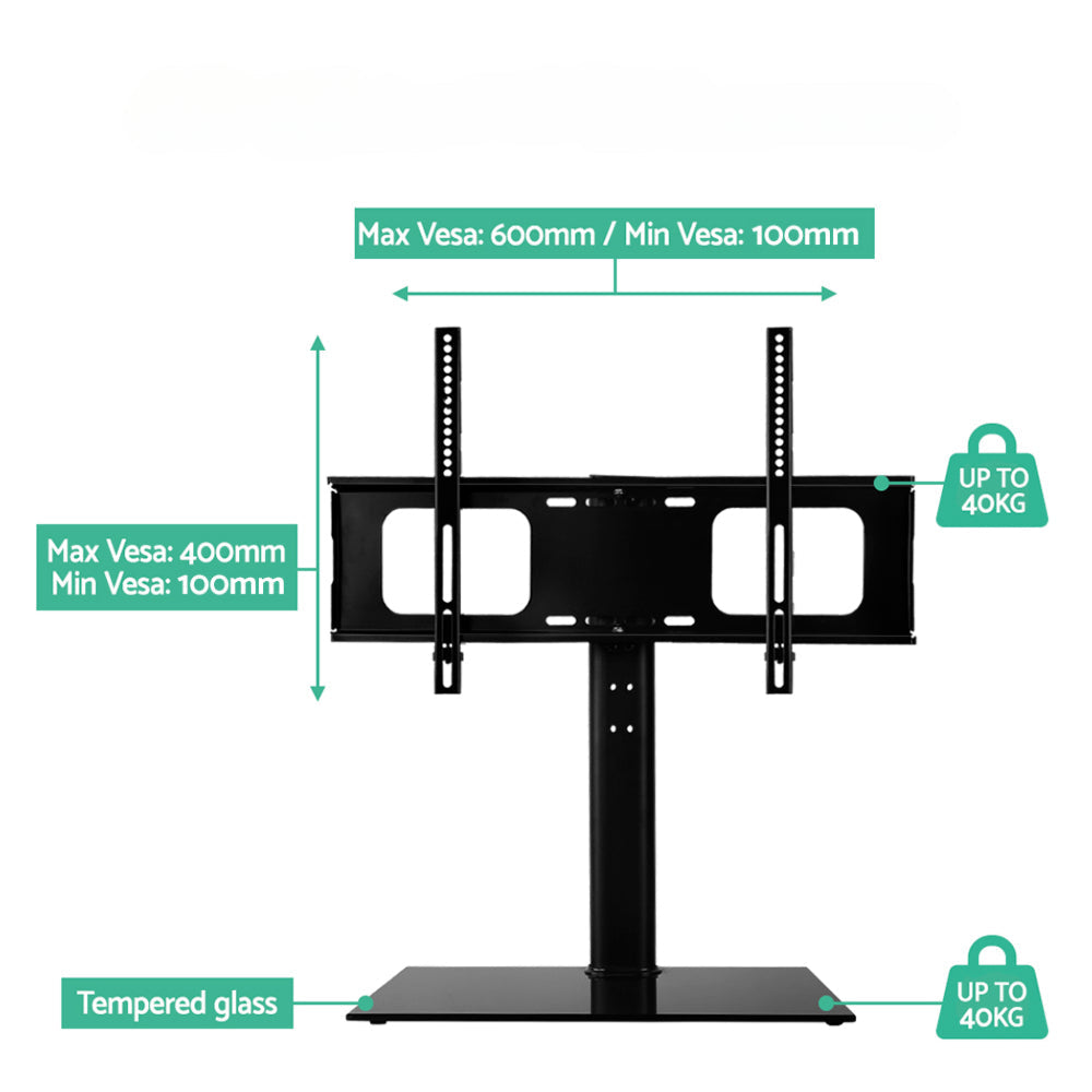 Table Top TV Swivel Mounted Stand