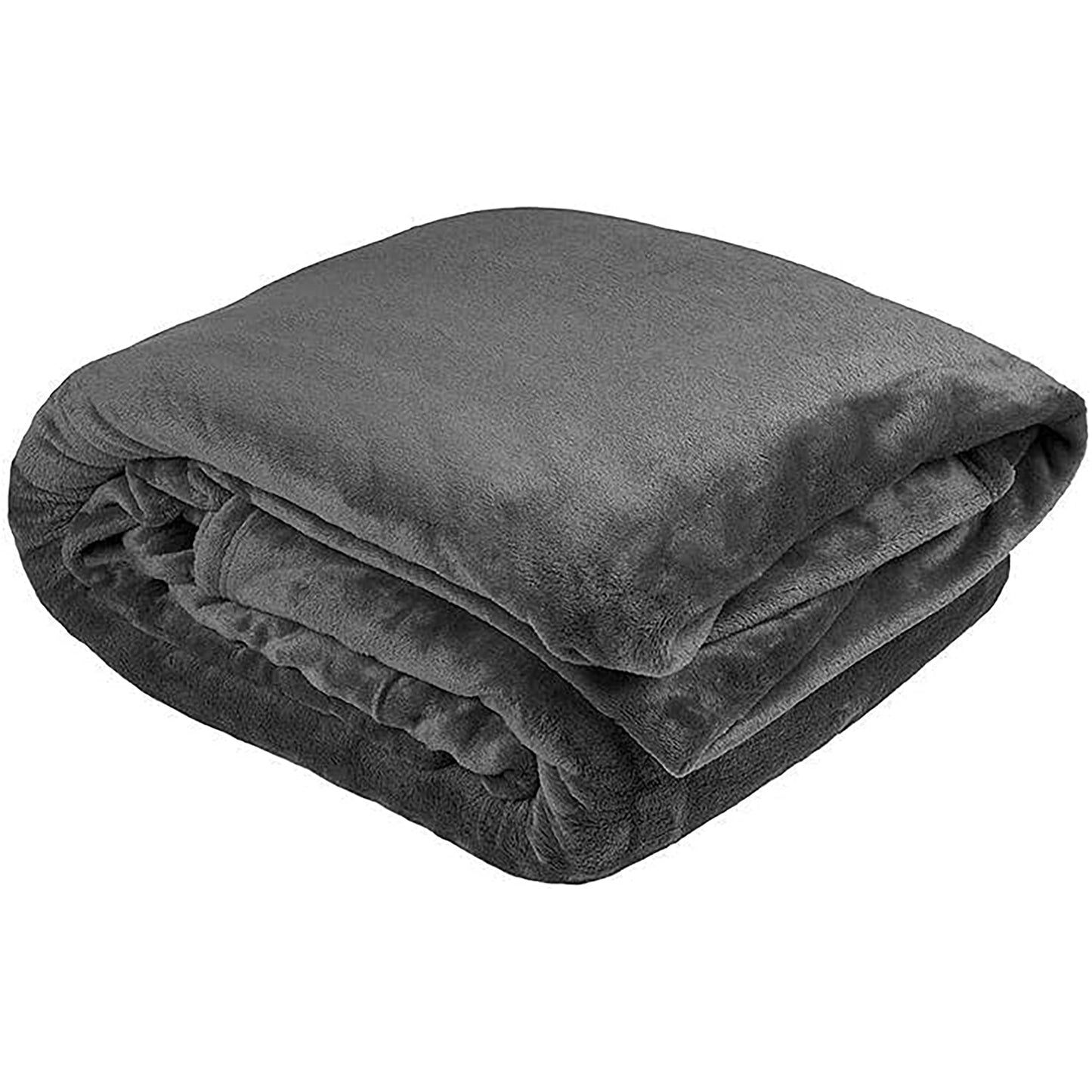Polyester Modern Ultraplush Single Layered Blanket - Charcoal