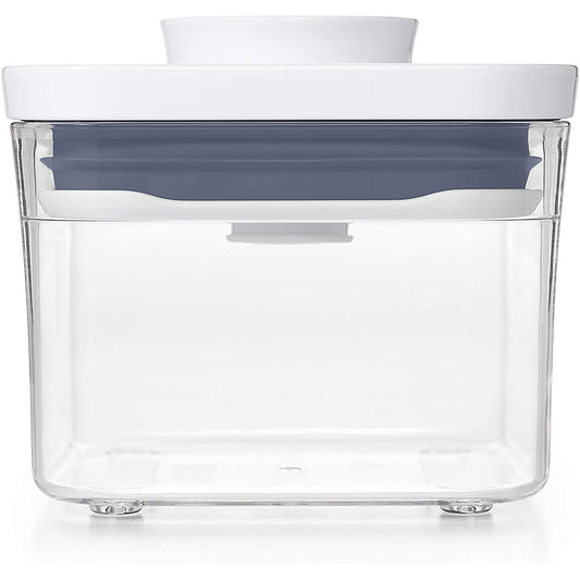 Small Square 0.4 Litre Canister Made from BPA Free Plastic