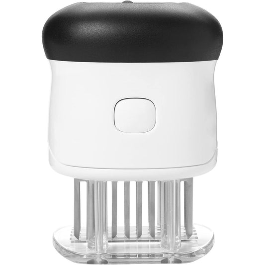 Bladed Meat Tenderizer Tool with 50 Blades - White