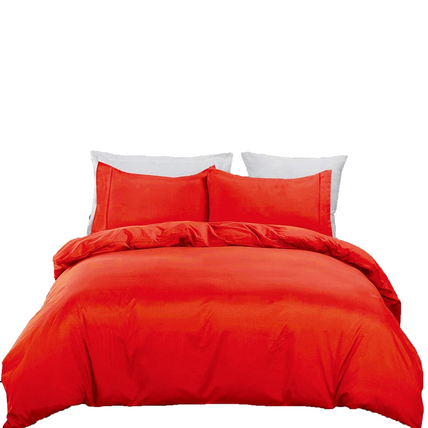 2000 TC Premium Microfibre Doona Cover Ultra Soft Quilt Cover Set - Red