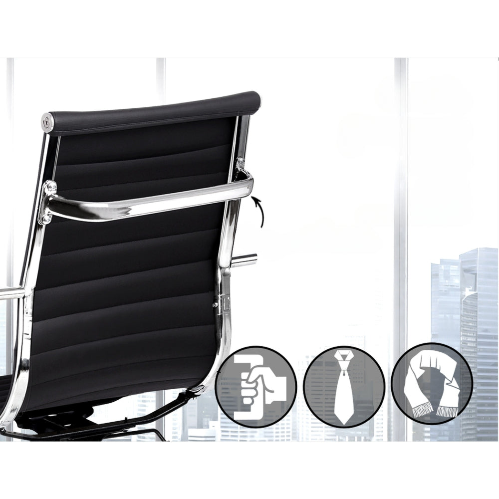 Office Chair Veer Drafting Stool Mesh Chairs Armrest Standing Desk Black
