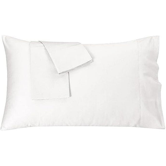 2-Piece 2000 Thread Count Egyptian Quality Microfibre Pillowcase - White