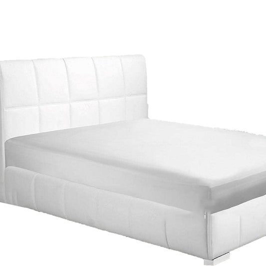 2000 TC Full Elastic Soft and Luxury Deep Pocket Fitted Bed Sheet - White