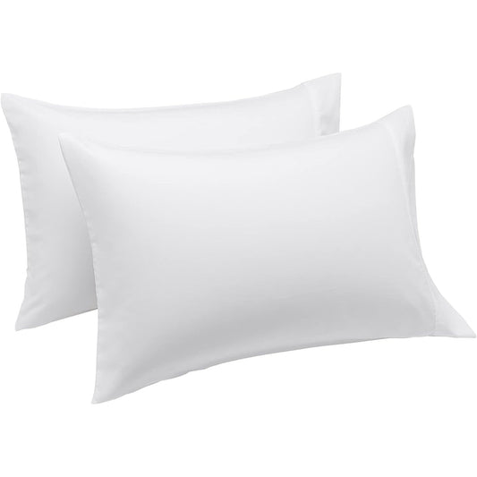Lightweight Super Soft Easy Care Microfibre Pillowcase - Bright White