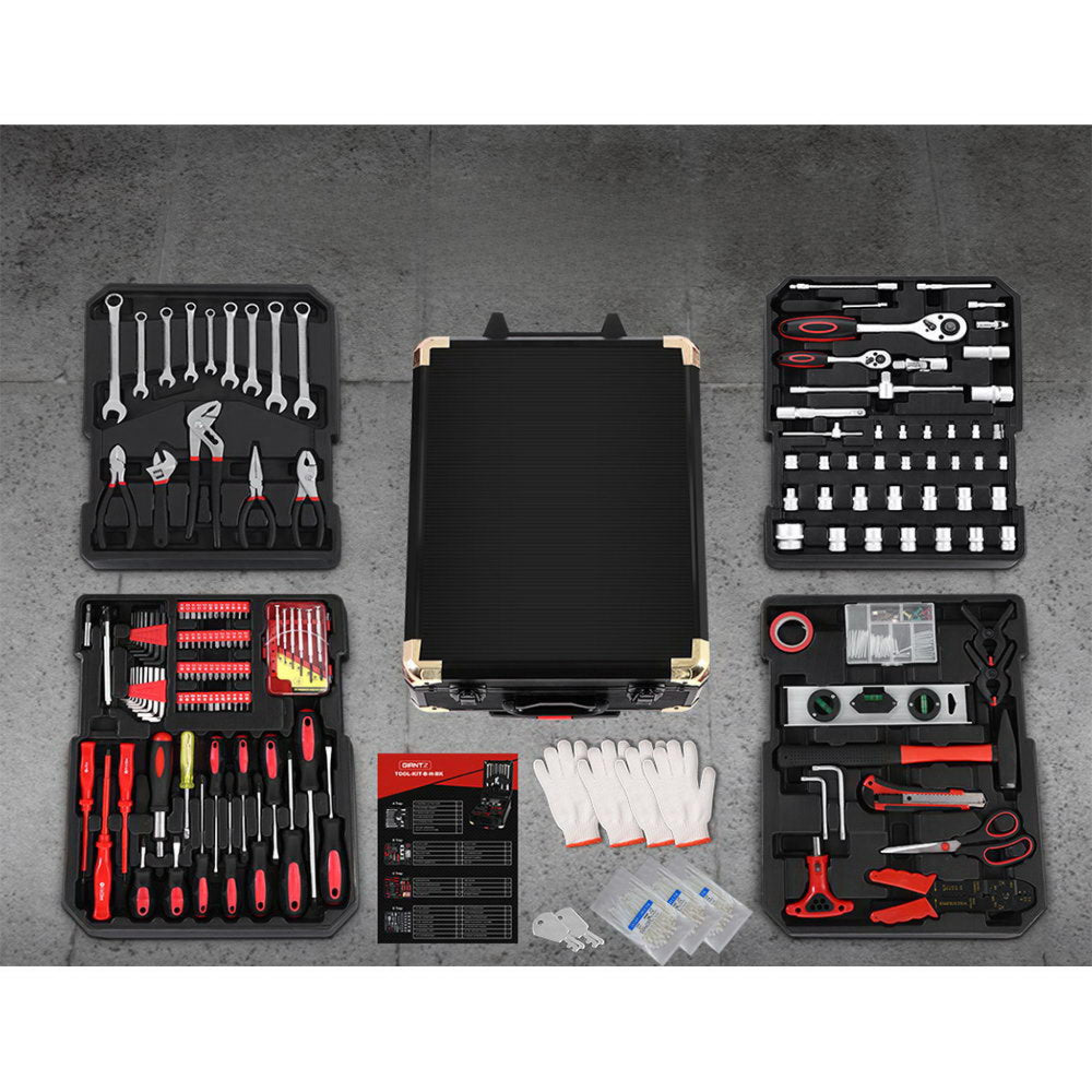 DIY Trolley Case Mechanic Box Toolbox Portable Set - 816pcs