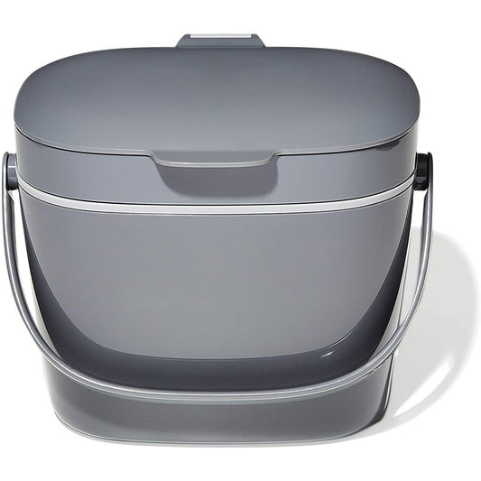 Easy Clean Compost Bin 6.62 Litre - Charcoal