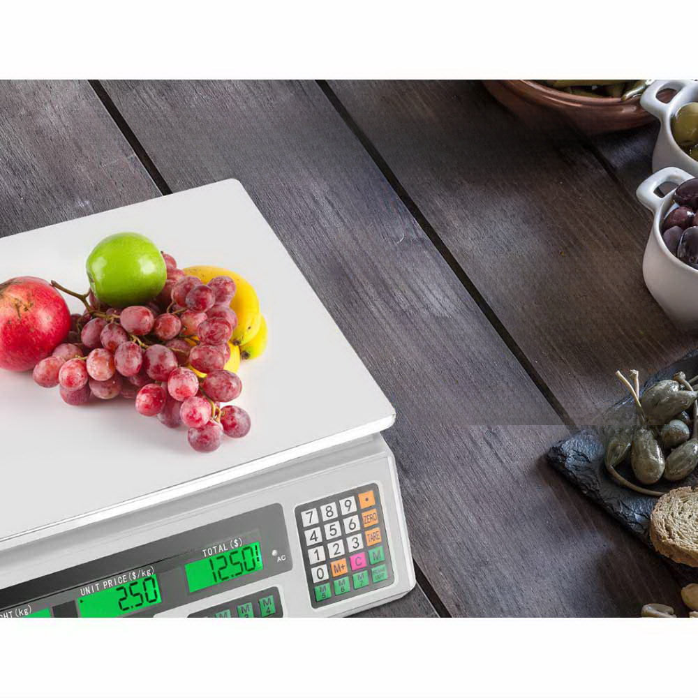 40KG Digital Kitchen Scale Electronic Scales Shop Market Commercial