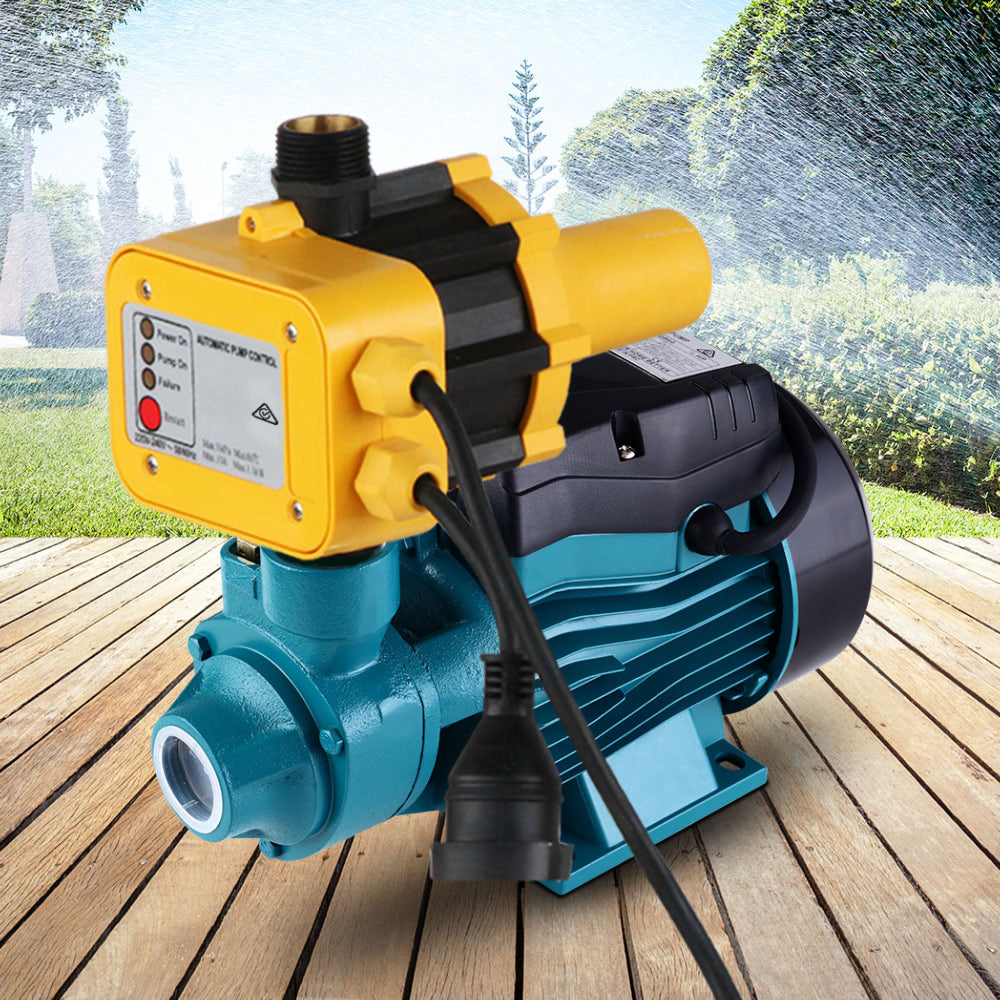 Auto Peripheral Pump Controller Clean Water Garden Irrigation Yellow - QB60