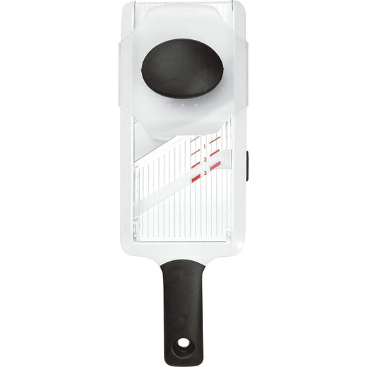 Hand-Held Mandoline Vegetable Slicer - White