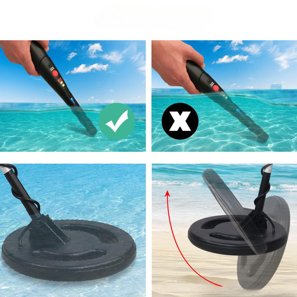 Metal Detector Pinpointer Deep Sensitive Gold Digger Hunter - 220mm