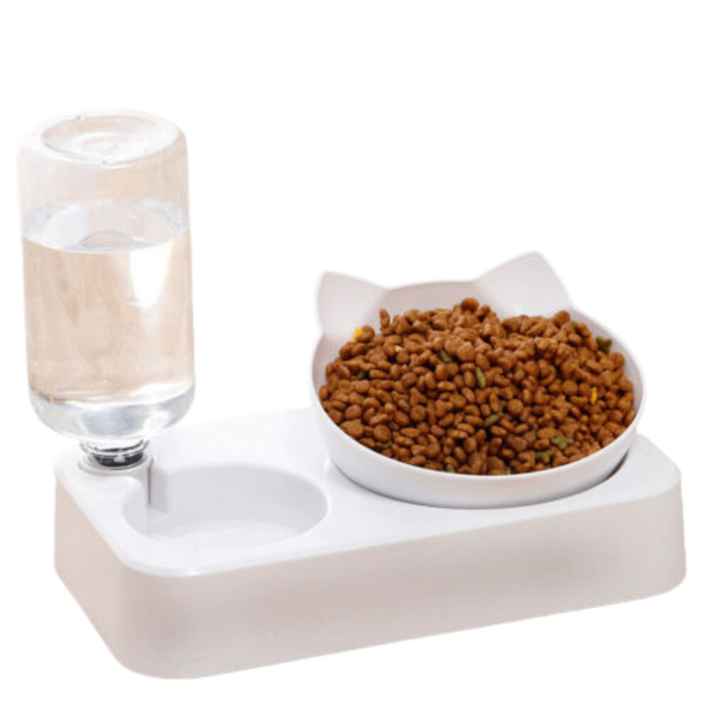 Automatic Water Feeder Pet Dog Cat Food Dispenser with Self Feeding Bowl Bottle