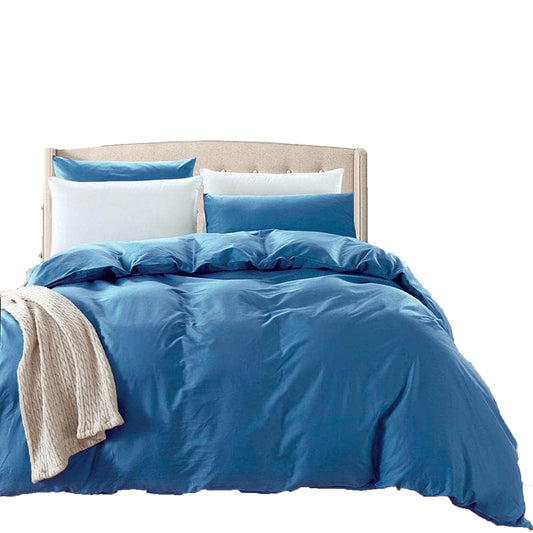 2000 TC Premium Ultra Soft Microfibre Quilt Cover Set - Ocean