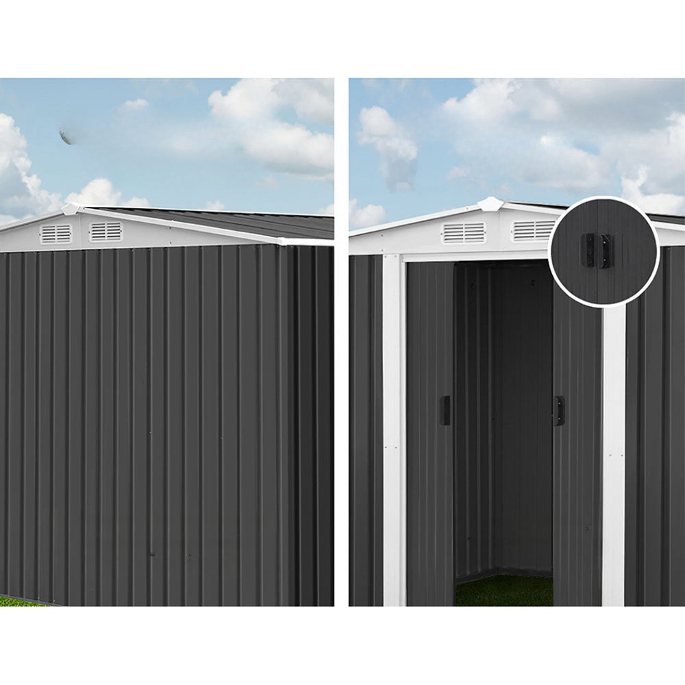 Garden Shed Outdoor Storage Tool Workshop - 2.58x2.07M