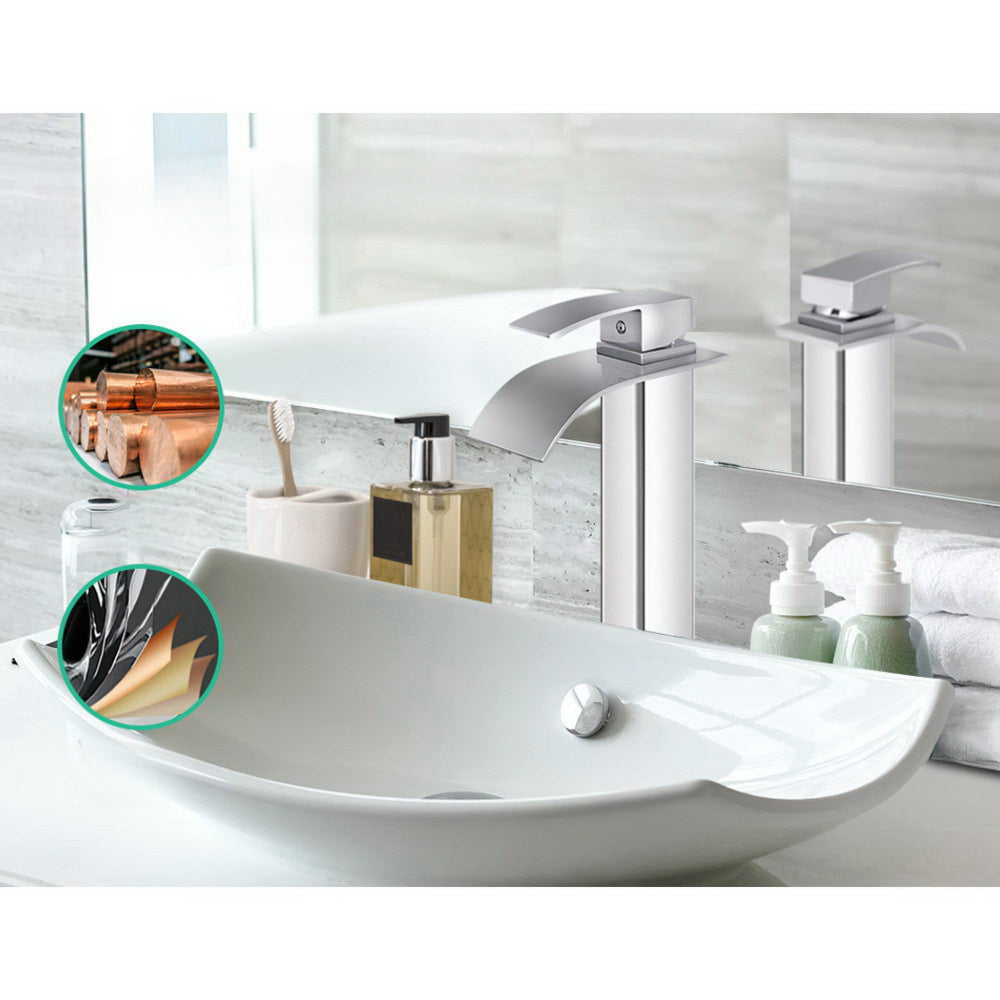 Basin Mixer Tap - Silver