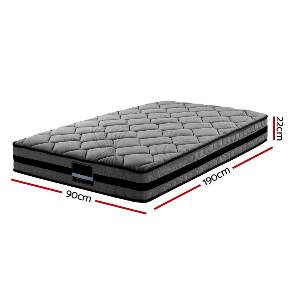 Bedding Pocket Spring Mattress Thick - Single/King Single/Double/Queen