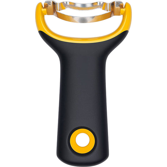 Japanese Stainless Steel Corn Prep Peeler - Yellow