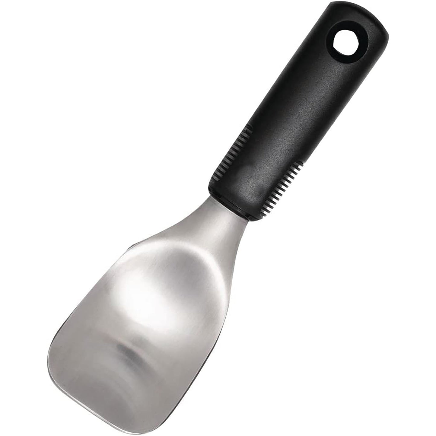 Stainless Steel Ice Cream Spade Scoop - Black and Silver