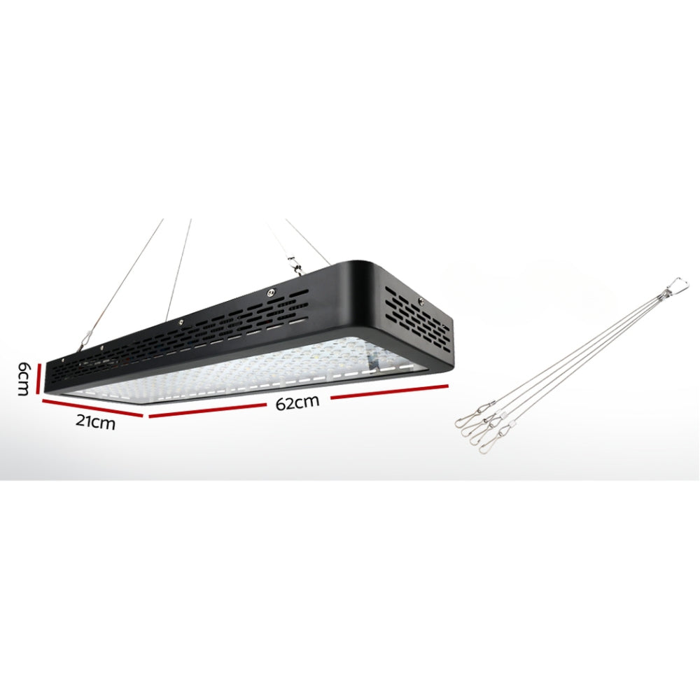 Grow Tent 2000W LED Grow Light 240X120X200cm Mylar 6" Ventilation