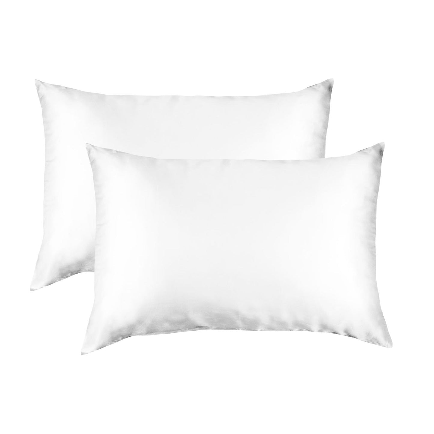 Hypoallergenic Mulberry Silk Pillowcase Twin Pack Soft and Comfortable