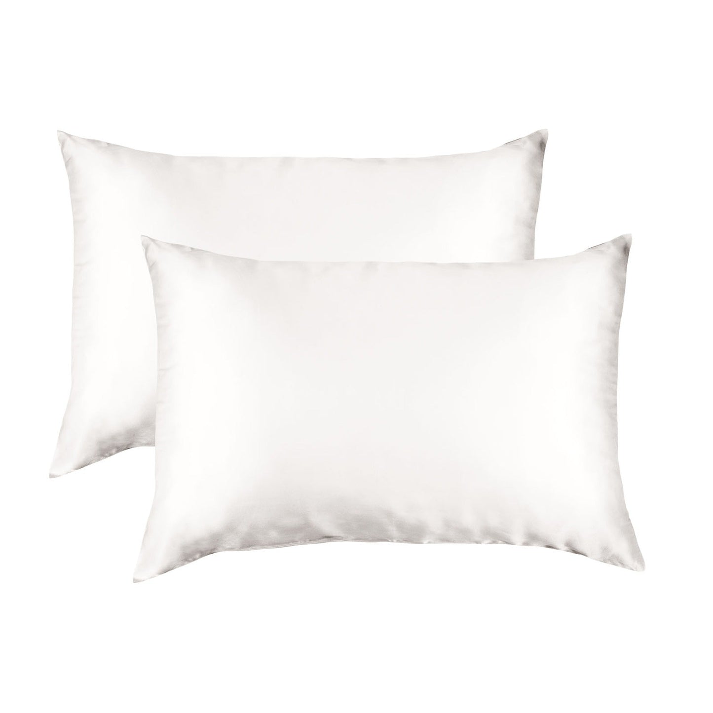 Hypoallergenic Mulberry Silk Pillowcase Twin Pack Soft and Comfortable