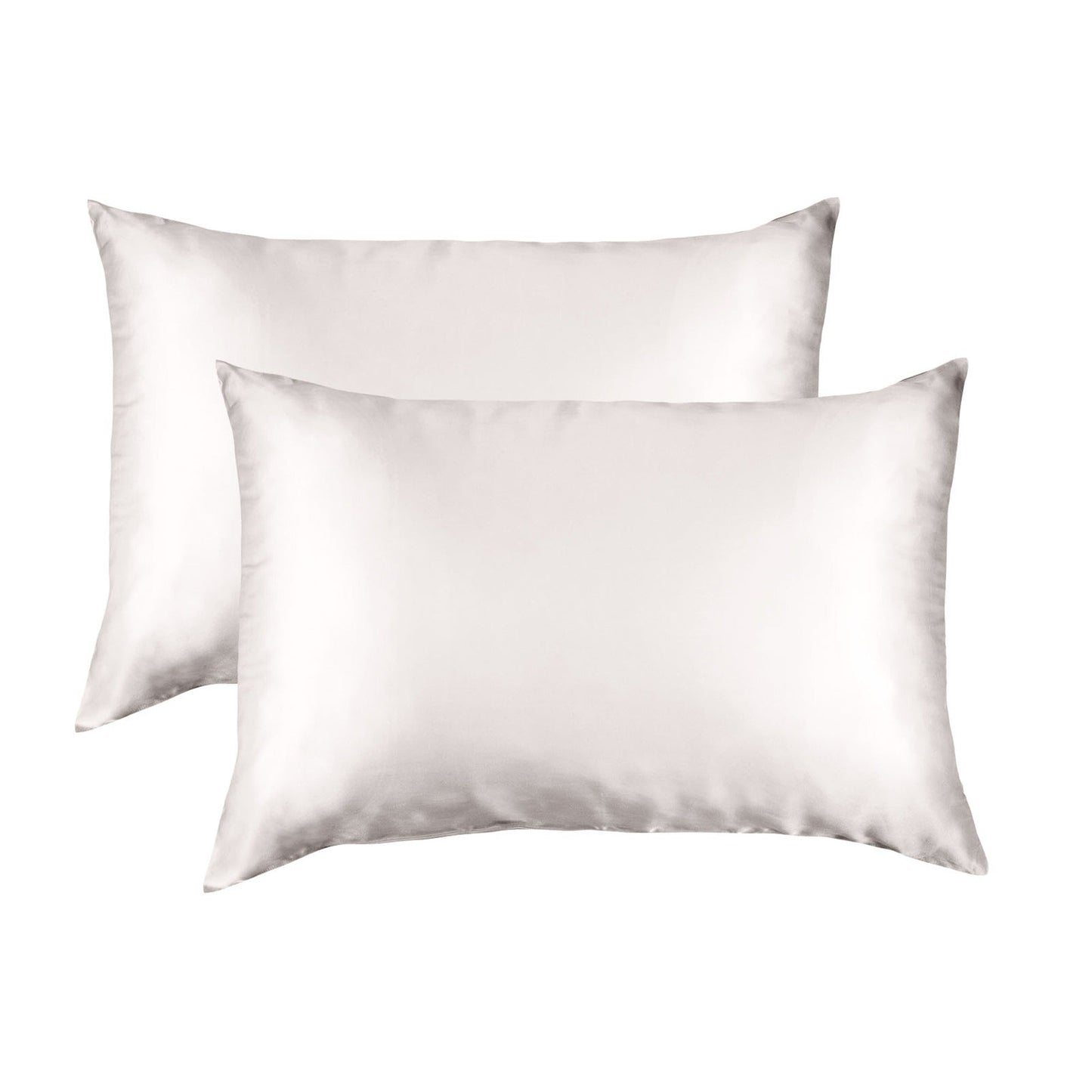 Hypoallergenic Mulberry Silk Pillowcase Twin Pack Soft and Comfortable