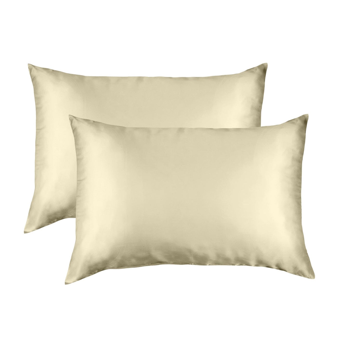 Hypoallergenic Mulberry Silk Pillowcase Twin Pack Soft and Comfortable