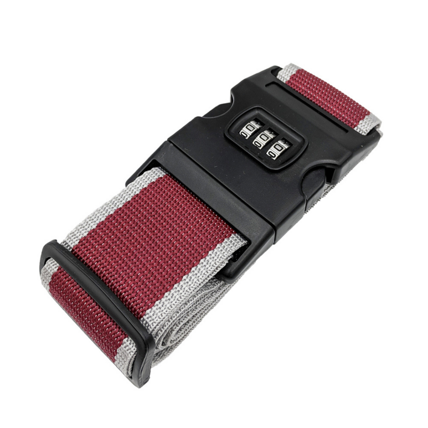 Travel Secure Lock Safe Nylon Luggage Strap Suitcase with Password Code