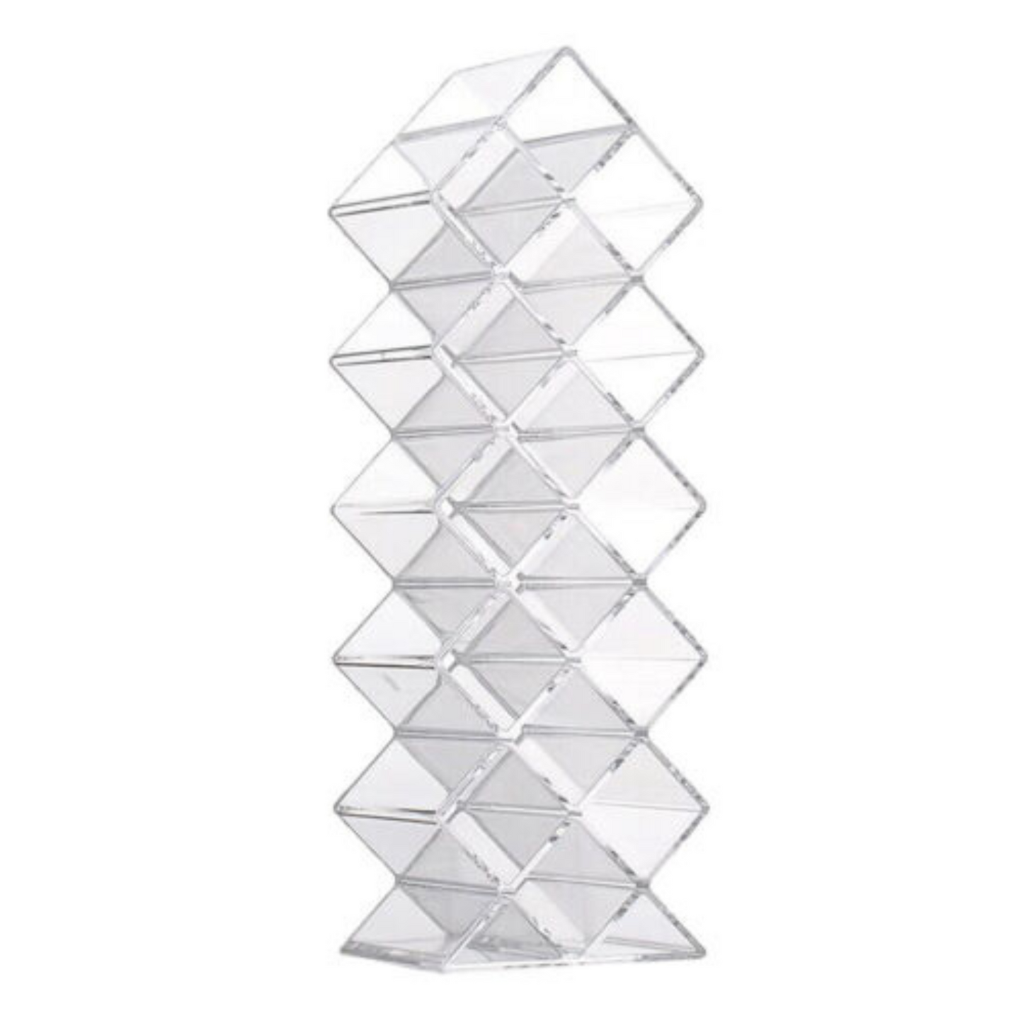 Clear Lipstick Organizer Display Stand Storage for Lipgloss and Makeup Holder