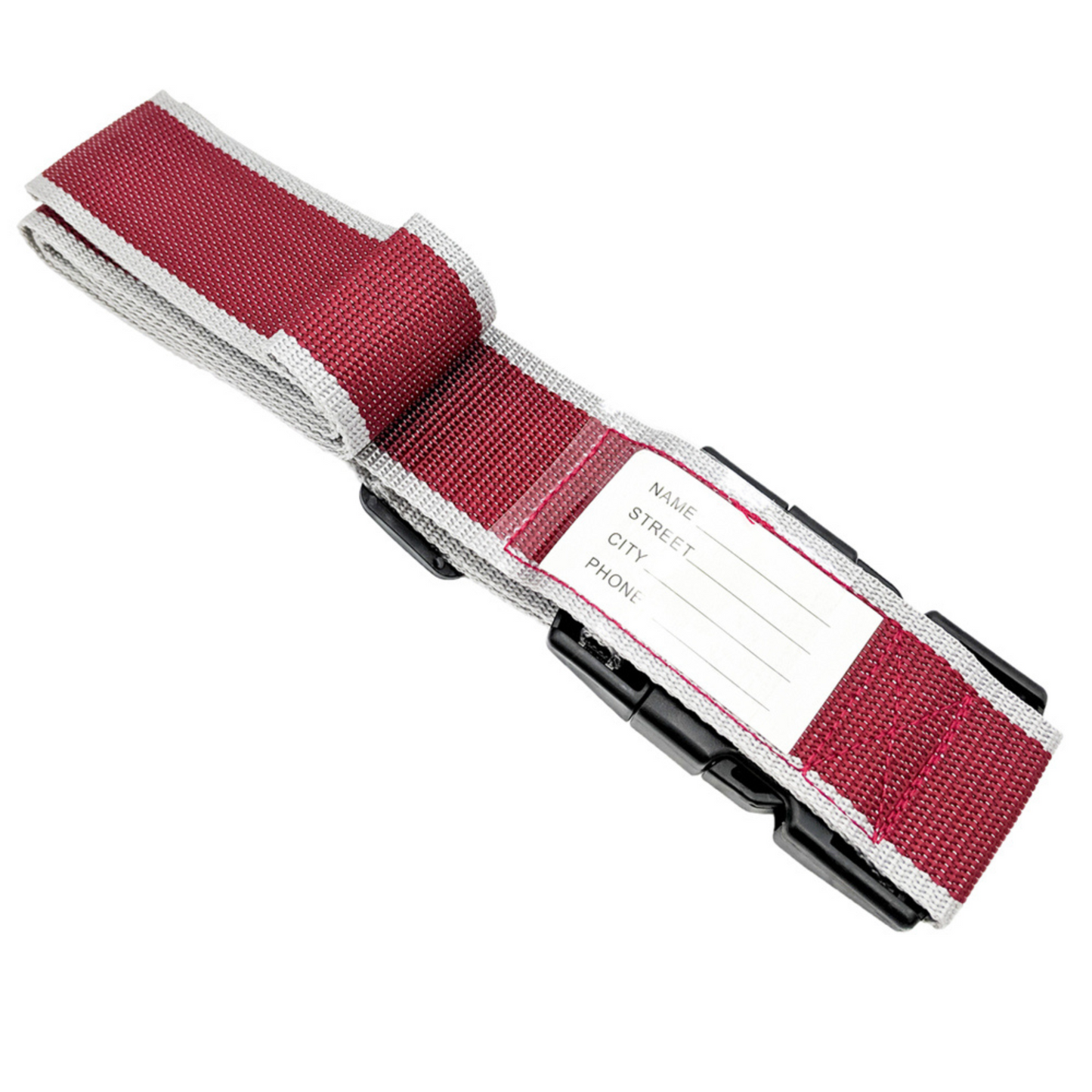Travel Secure Lock Safe Nylon Luggage Strap Suitcase with Password Code