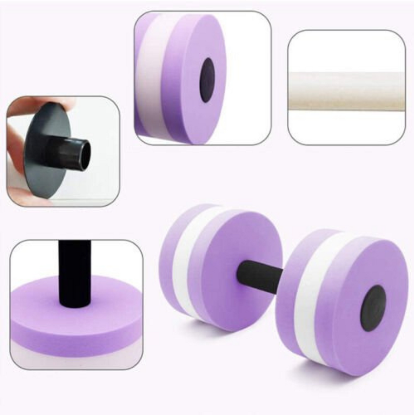 Aquatic Barbell Fitness Dumbbells Water Weight Workout Aerobics Fashion