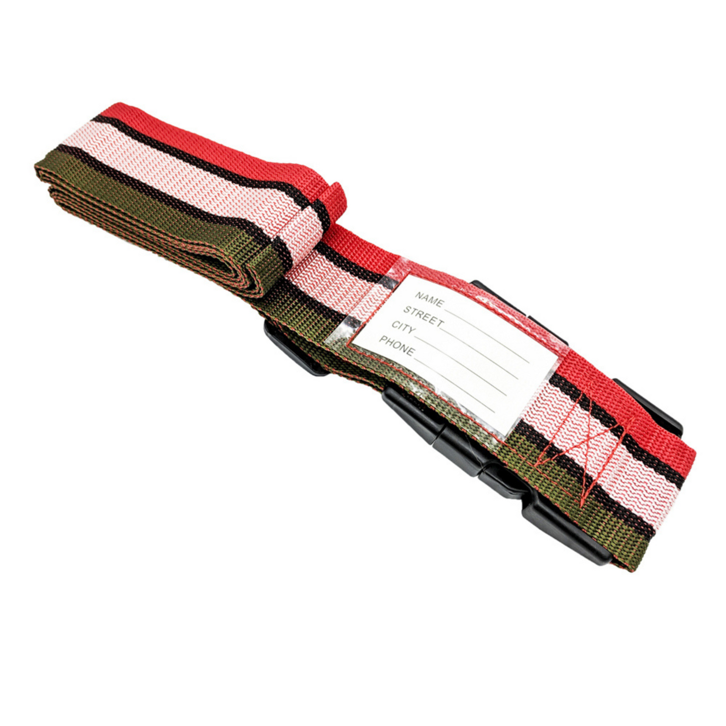Travel Secure Lock Safe Nylon Luggage Strap Suitcase with Password Code