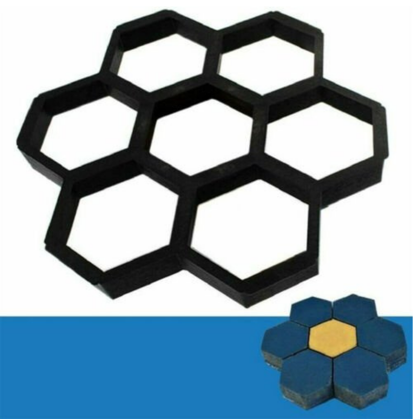 Concrete Paving Patio Mold Garden Path Maker Driveway Walk Road Stone Mould