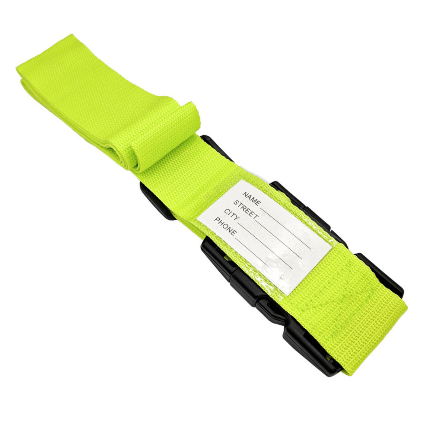 Travel Secure Lock Safe Nylon Luggage Strap Suitcase with Password Code