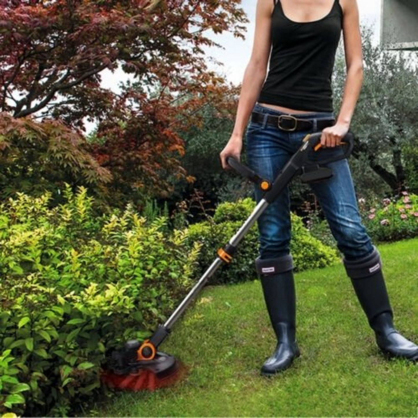 50pcs Grass Trimmer Replacement Plastic Blades for OZITO Bosh Kuller