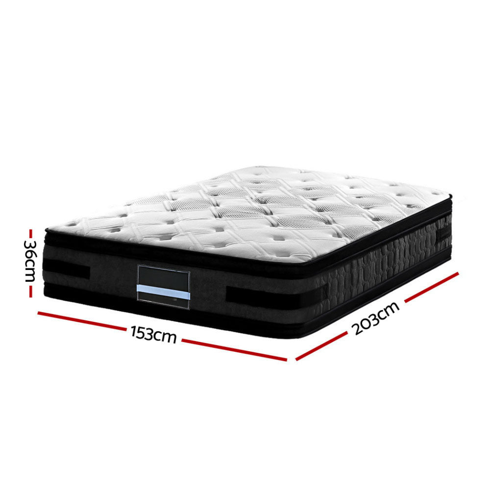 Bedding Euro Top Cool Gel Pocket Spring Mattress -  Single/King Single/Double/Queen/King