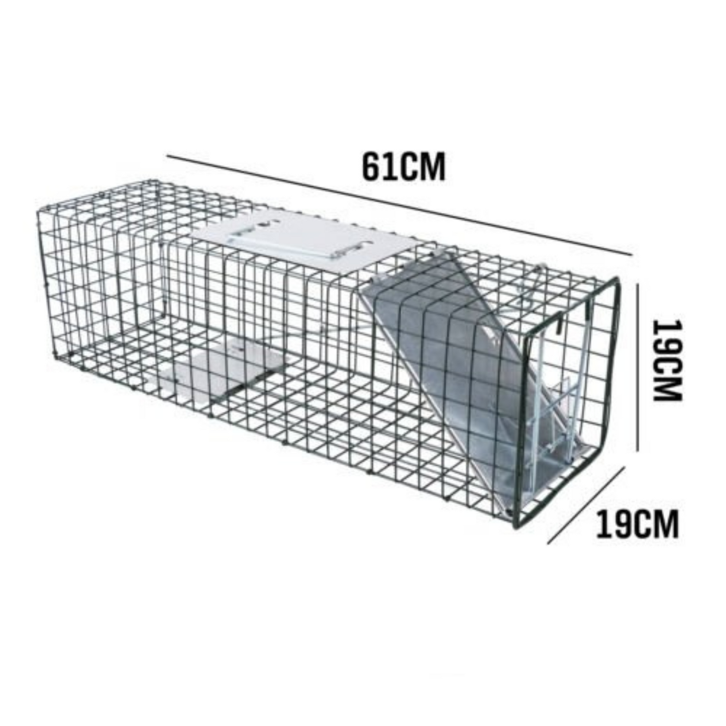 Humane Live Animal Trap Cage Steel Catch for Possum Fox Rat Cat Rabbit Bird