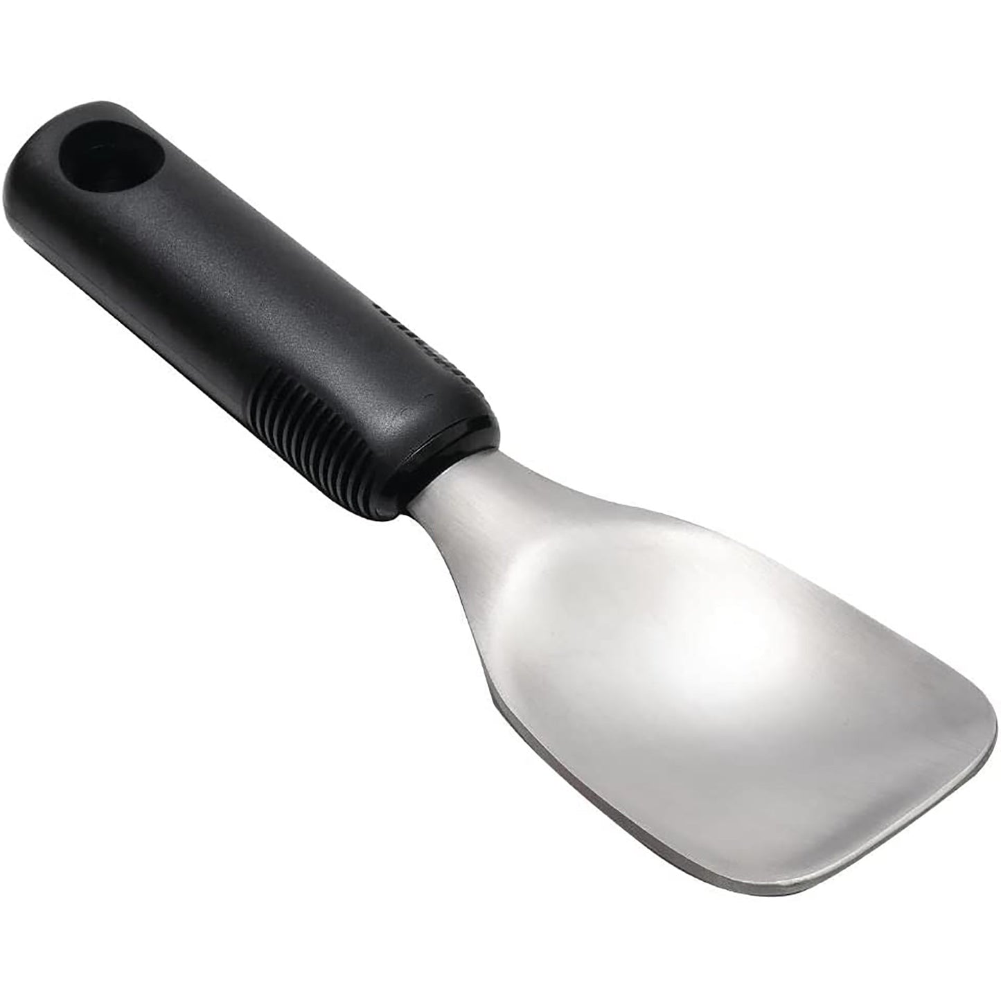 Stainless Steel Ice Cream Spade Scoop - Black and Silver