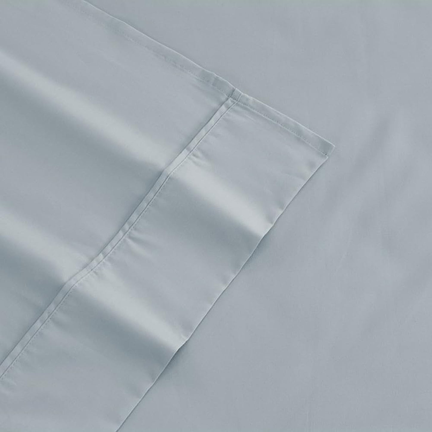 1000 Thread Count Cotton Rich Bedding Sheet Set with Pillowcases - Blue