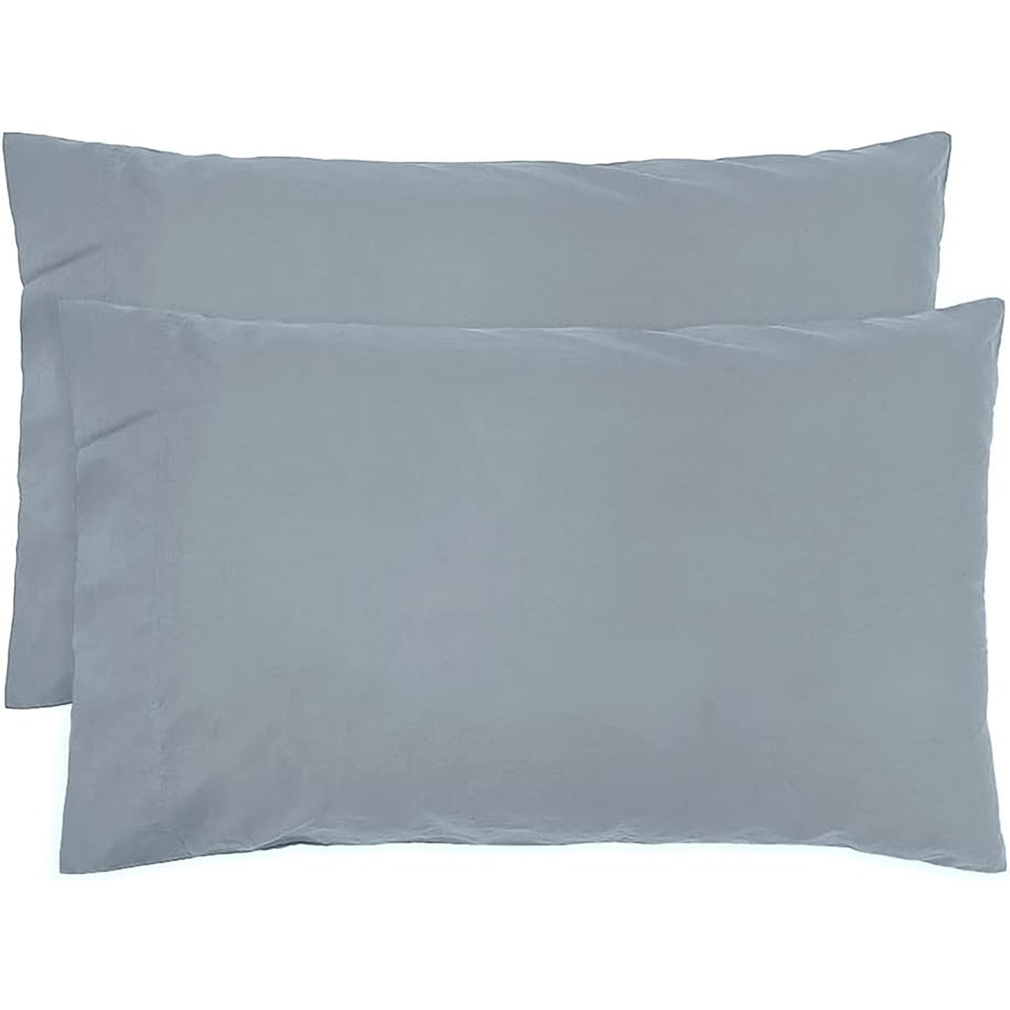 Temple Organic Cotton Quilt Cover Set - Steel Blue